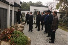 张家口市民政局领导一行认真考察suncitygroup太阳集团集团